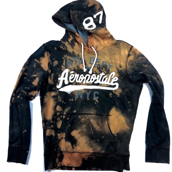 Aeropostale Other - Aeropostale Graphic Multicolor Beige Black Hoodie